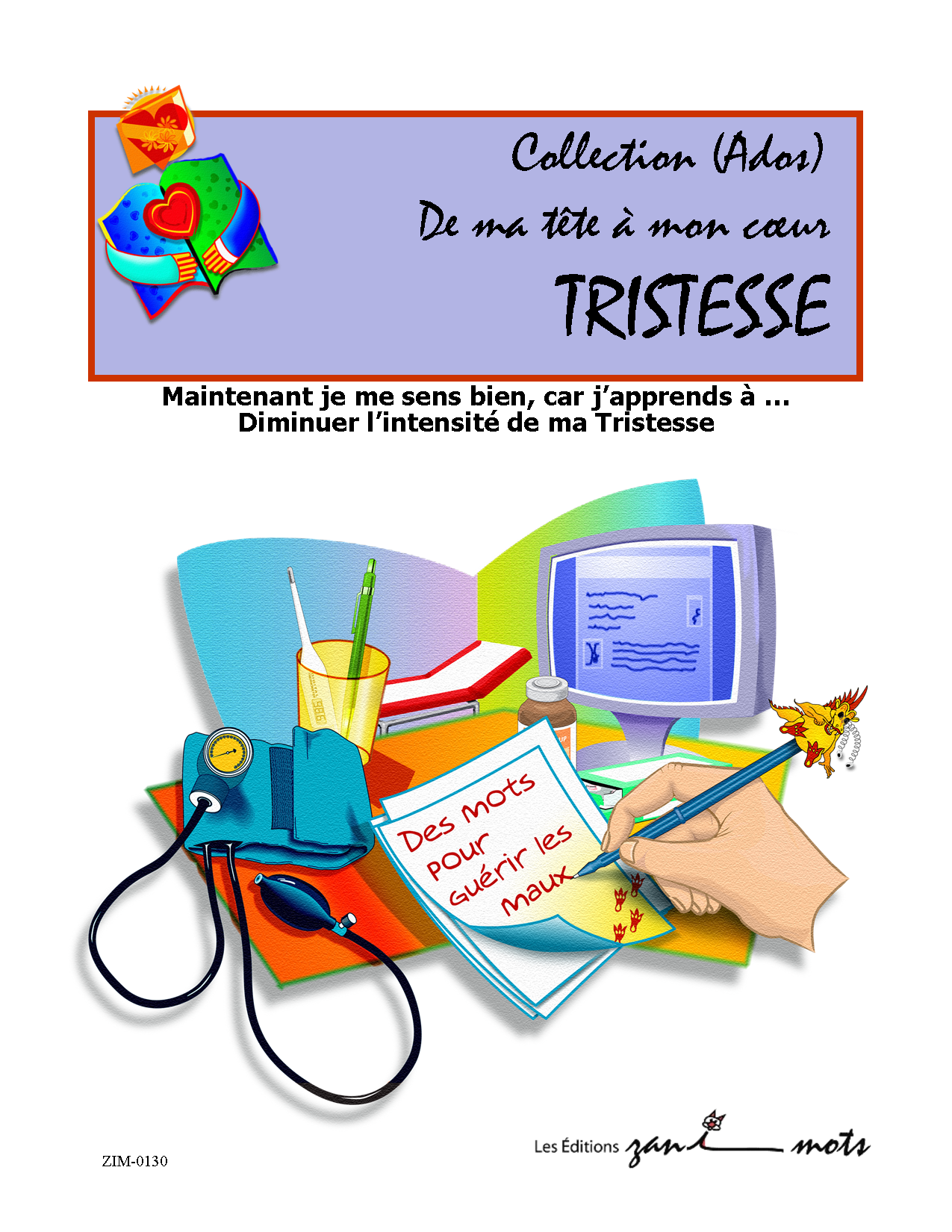 Couverture Tristesse de ma tête a mon coeur