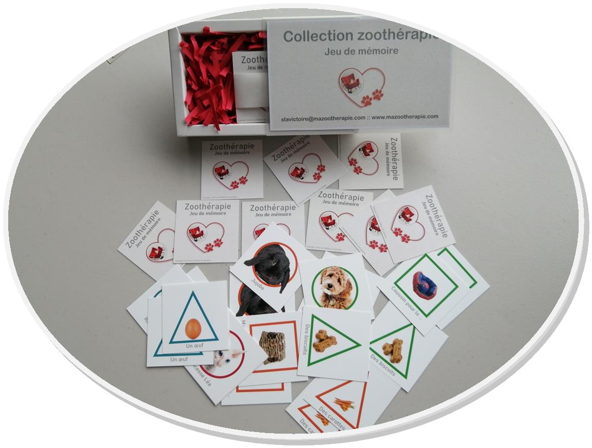 Collection Zoothérapie - Jeu de mémoire